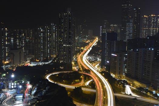 hongkong at night